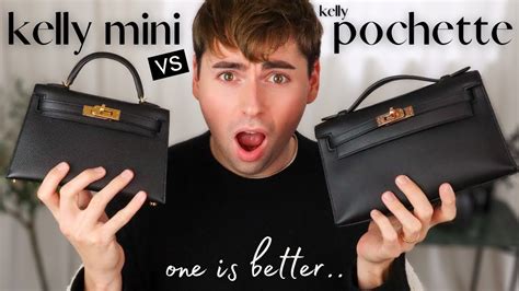 hermes kelly pochette vs mini kelly|More.